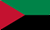 Martinique Red Green Black flag