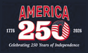 [America 250 Celebrating Independence Flag]