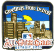 [2005 All Star Post Card Tigers Pin]