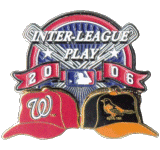 [Nationals vs. Orioles 2006 Interleague Pin]