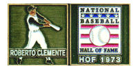 [Roberto Clemente Door Pin]