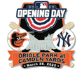 2020 Orioles Opening Day Rona Shutdown pin