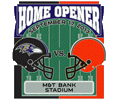 2017 Ravens Home Opener pin