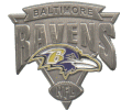 Ravens Pewter Vee Pin