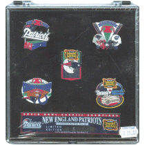 [Super Bowl 38 5 Pin Set]