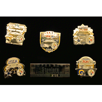 [Super Bowl 40 5 Pin Set]