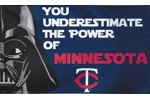 Minnesota Twins Darth Vader flag
