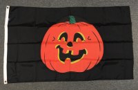 3x5' nylon Jack O'Lantern flag