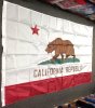 5x8' California nylon flag with sleeve 