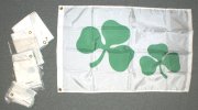 Nylon Shamrocks flags